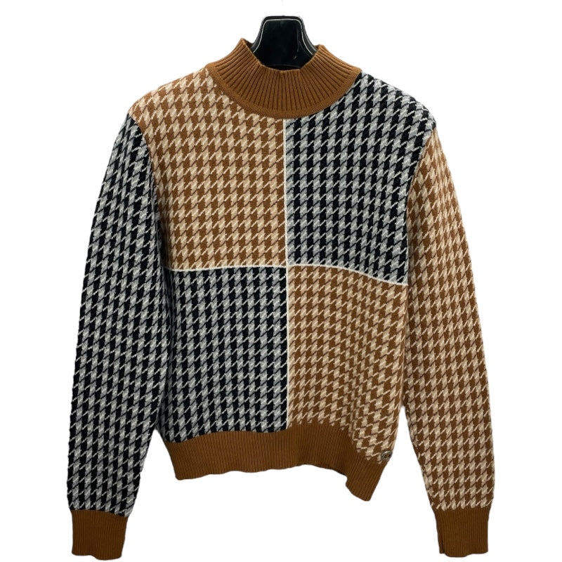 エルメス HERMES カシミヤモックネックセーター ブラウン カシミヤ レディース セーター