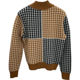 エルメス HERMES カシミヤモックネックセーター ブラウン カシミヤ レディース セーター