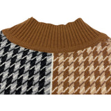 エルメス HERMES カシミヤモックネックセーター ブラウン カシミヤ レディース セーター