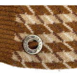 エルメス HERMES カシミヤモックネックセーター ブラウン カシミヤ レディース セーター