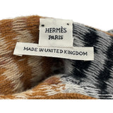 エルメス HERMES カシミヤモックネックセーター ブラウン カシミヤ レディース セーター