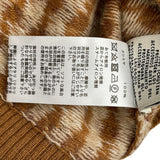 エルメス HERMES カシミヤモックネックセーター ブラウン カシミヤ レディース セーター