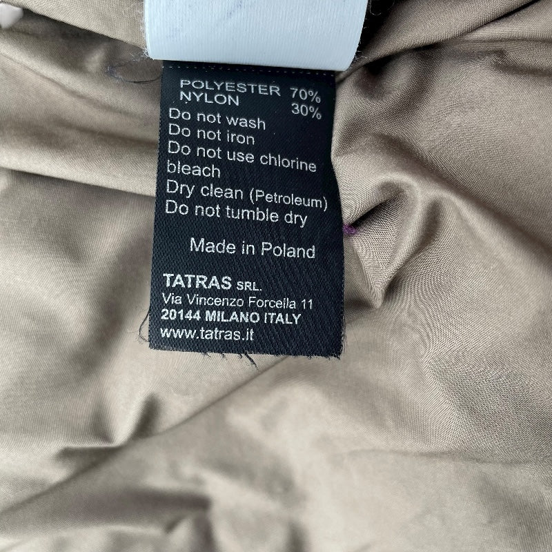 タトラス TATRAS ダウンコート MTA-493 ベージュ ポリエステル メンズ ダウンジャケット