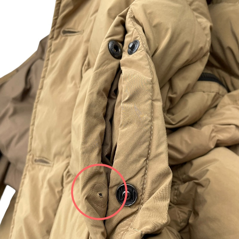 タトラス TATRAS ダウンコート MTA-493 ベージュ ポリエステル メンズ ダウンジャケット