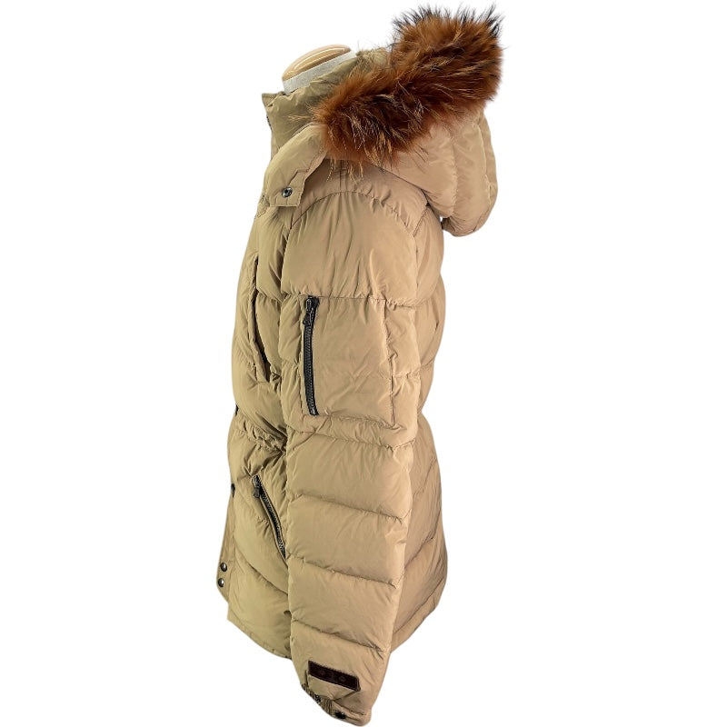 タトラス TATRAS ダウンコート MTA-493 ベージュ ポリエステル メンズ ダウンジャケット