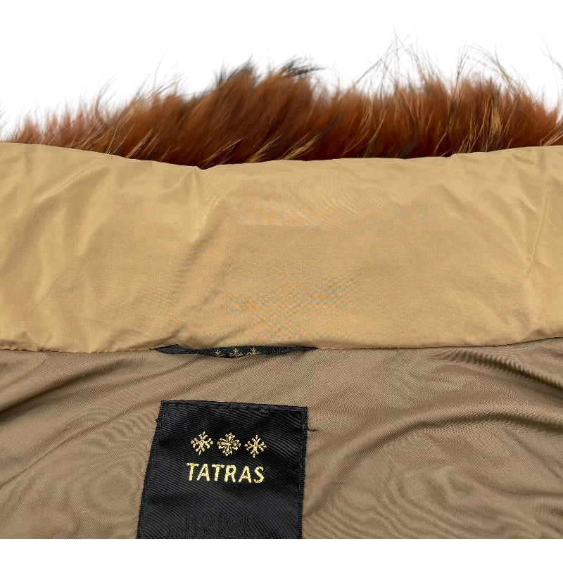 タトラス TATRAS ダウンコート MTA-493 ベージュ ポリエステル メンズ ダウンジャケット