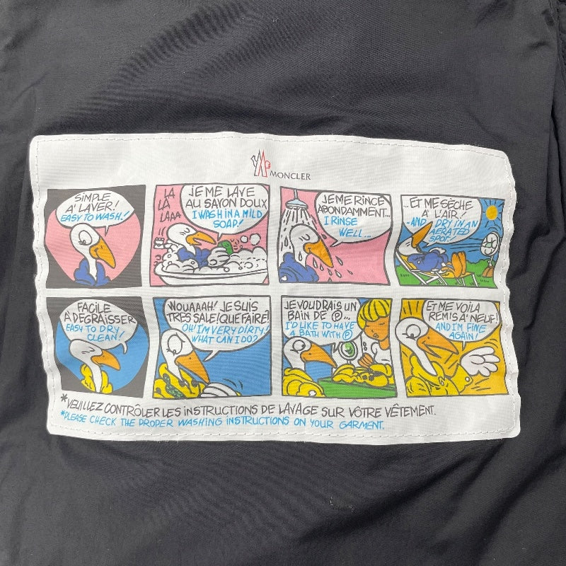 モンクレール MONCLER AVOINE ダウンジャケット G20931A00033 ブラック ナイロン レディース ダウンジャケット