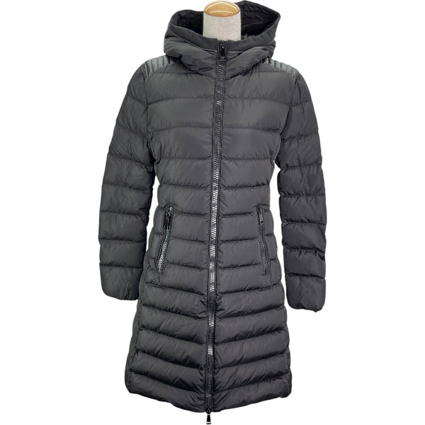 モンクレール MONCLER TALEVE ダウンコート ブラック ナイロン レディース ダウンジャケット