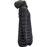 モンクレール MONCLER TALEVE ダウンコート ブラック ナイロン レディース ダウンジャケット