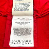 モンクレール MONCLER ニット切替ダウンジャケット C-TIND-19-197 レッド ナイロン メンズ ダウンジャケット