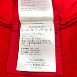 モンクレール MONCLER ニット切替ダウンジャケット C-TIND-19-197 レッド ナイロン メンズ ダウンジャケット