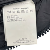 モンクレール MONCLER MONTGENEVREダウンジャケット C20914033805 54272 ネイビー ウール メンズ ダウンジャケット