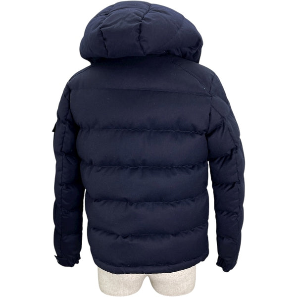 モンクレール MONCLER MONTGENEVREダウンジャケット C20914033805 54272 ネイビー ウール メンズ ダウンジャケット