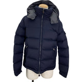 モンクレール MONCLER MONTGENEVREダウンジャケット C20914033805 54272 ネイビー ウール メンズ ダウンジャケット
