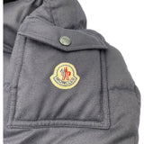 モンクレール MONCLER MONTGENEVREダウンジャケット C20914033805 54272 ネイビー ウール メンズ ダウンジャケット
