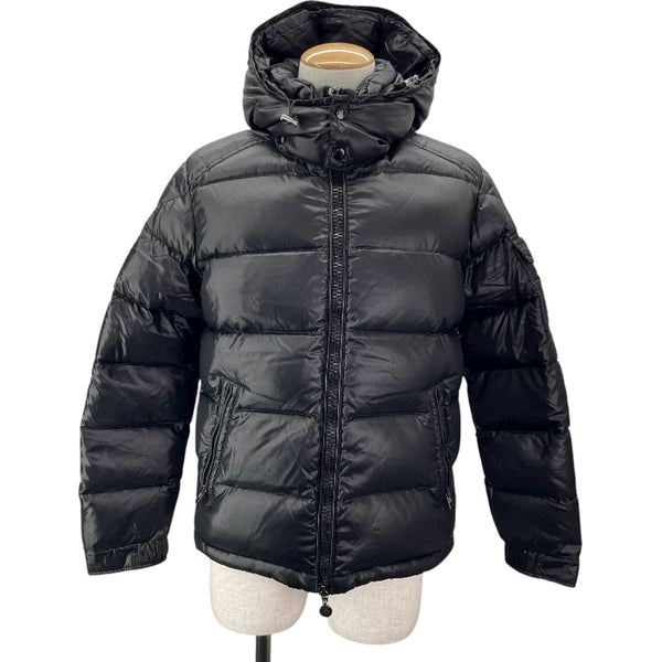モンクレール MONCLER MAYA ダウンジャケット 122-091-40366-05-68950 ブラック ナイロン メンズ ダウンジャケット