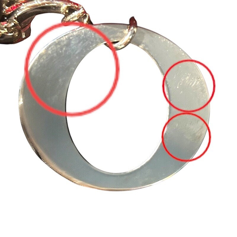 クリスチャン・ディオール Christian Dior レディディオール ミディアム レッド パテント レディース ハンドバッグ