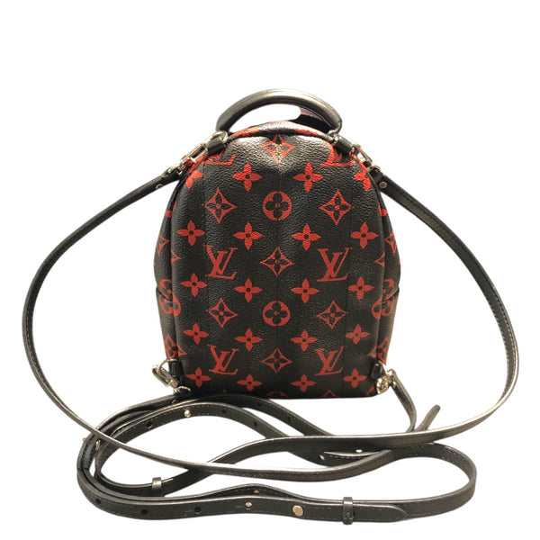 ルイ・ヴィトン LOUIS VUITTON パームスプリングス・バックパックMINI M41457 ブラック/レッド モノグラム アンフラルージュ レディース リュック・デイパック