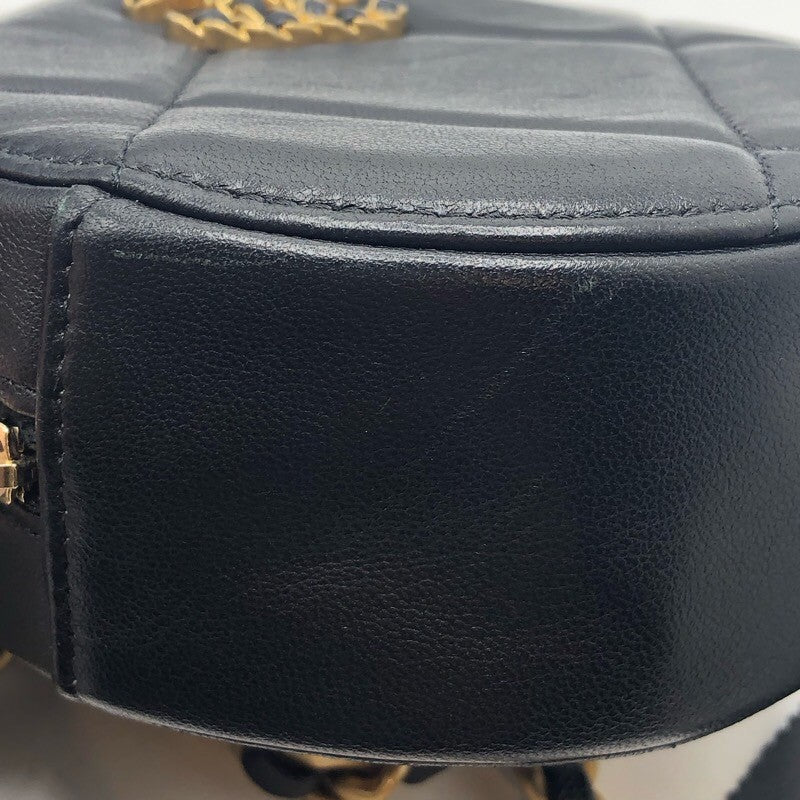 シャネル CHANEL CHANEL19　ラウンドチェーンショルダーバッグ AP0945 ブラック/SV/GD ラム レディース ショルダーバッグ