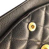 シャネル CHANEL マトラッセ25 A01112 ブラック キャビアスキン GD金具 レディース ショルダーバッグ