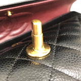 シャネル CHANEL マトラッセ25 A01112 ブラック キャビアスキン GD金具 レディース ショルダーバッグ