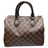 ルイ・ヴィトン LOUIS VUITTON スピーディ・バンドリエール 25 N41368 ブラウン ダミエ レディース ショルダーバッグ