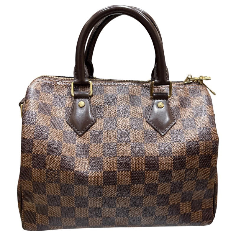ルイ・ヴィトン LOUIS VUITTON スピーディ・バンドリエール 25 N41368 ブラウン ダミエ レディース ショルダーバッグ