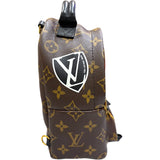 ルイ・ヴィトン LOUIS VUITTON パームスプリングス　バックパックMINI M42971 ブラウン モノグラム・ワールドツアー レディース リュック・デイパック