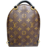 ルイ・ヴィトン LOUIS VUITTON パームスプリングス　バックパックMINI M42971 ブラウン モノグラム・ワールドツアー レディース リュック・デイパック
