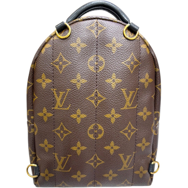 ルイ・ヴィトン LOUIS VUITTON パームスプリングス　バックパックMINI M42971 ブラウン モノグラム・ワールドツアー レディース リュック・デイパック