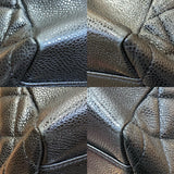 シャネル CHANEL GSTチェーントートバッグ A50995 ブラック/ゴールド金具 マットキャビアスキン レディース ショルダーバッグ