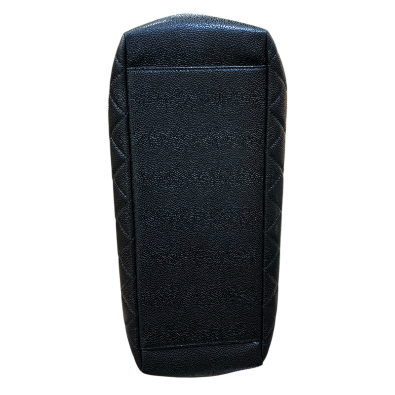 シャネル CHANEL GSTチェーントートバッグ A50995 ブラック/ゴールド金具 マットキャビアスキン レディース ショルダーバッグ