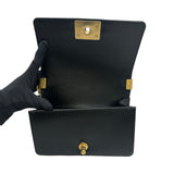 シャネル CHANEL ボーイシャネル20 A67085 29番台 ブラック/ゴールド金具 キャビアスキン レディース ショルダーバッグ