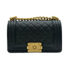 シャネル CHANEL ボーイシャネル20 A67085 29番台 ブラック/ゴールド金具 キャビアスキン レディース ショルダーバッグ