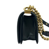 シャネル CHANEL ボーイシャネル20 A67085 29番台 ブラック/ゴールド金具 キャビアスキン レディース ショルダーバッグ