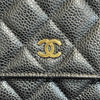 シャネル CHANEL マトラッセチェーンウォレット AP0250 ブラック/GD キャビア レディース ショルダーバッグ