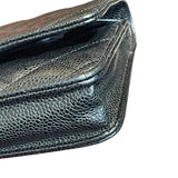 シャネル CHANEL マトラッセチェーンウォレット AP0250 ブラック/GD キャビア レディース ショルダーバッグ