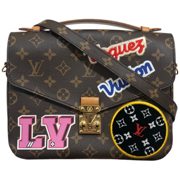 ルイ・ヴィトン LOUIS VUITTON ポシェット・メティスMM M43991 ブラウン モノグラム レディース ショルダーバッグ