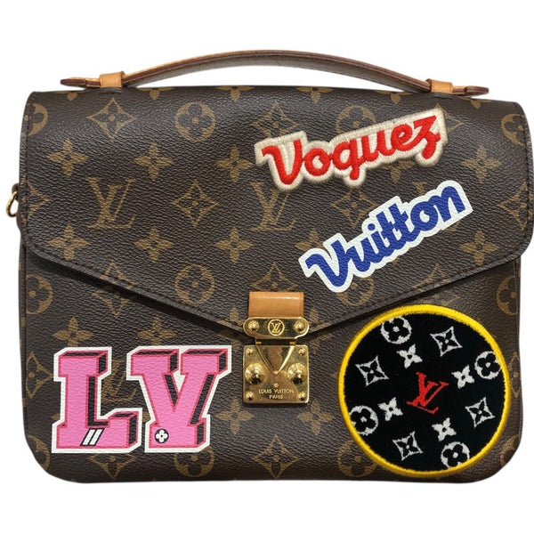 ルイ・ヴィトン LOUIS VUITTON ポシェット・メティスMM M43991 ブラウン モノグラム レディース ショルダーバッグ