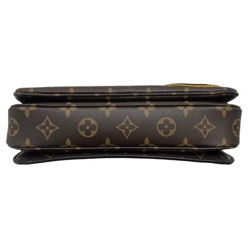 ルイ・ヴィトン LOUIS VUITTON ポシェット・メティスMM M43991 ブラウン モノグラム レディース ショルダーバッグ