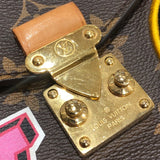 ルイ・ヴィトン LOUIS VUITTON ポシェット・メティスMM M43991 ブラウン モノグラム レディース ショルダーバッグ