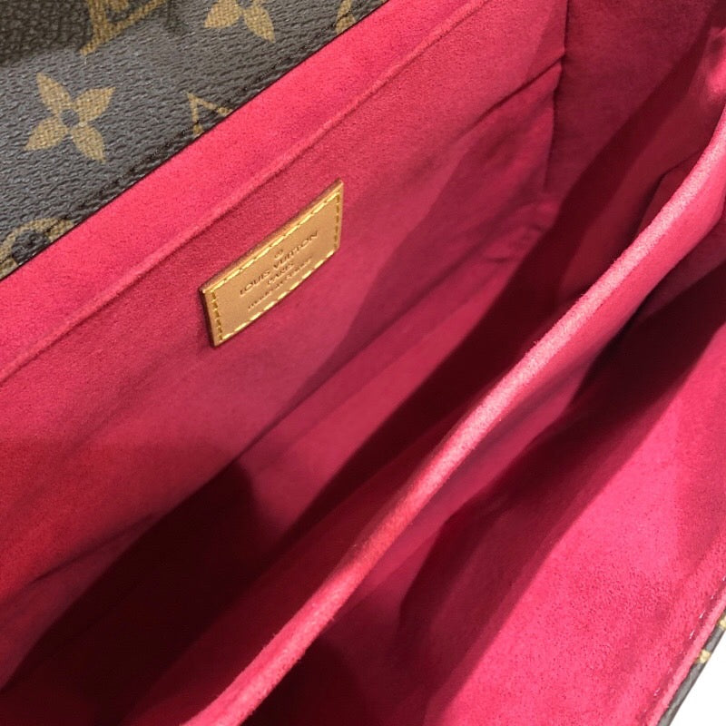 ルイ・ヴィトン LOUIS VUITTON ポシェット・メティスMM M43991 ブラウン モノグラム レディース ショルダーバッグ