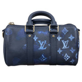 ルイ・ヴィトン LOUIS VUITTON キーポルXS M57844 ネイビー モノグラム・ウォーターカラーブルー ユニセックス ショルダーバッグ