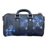 ルイ・ヴィトン LOUIS VUITTON キーポルXS M57844 ネイビー モノグラム・ウォーターカラーブルー ユニセックス ショルダーバッグ