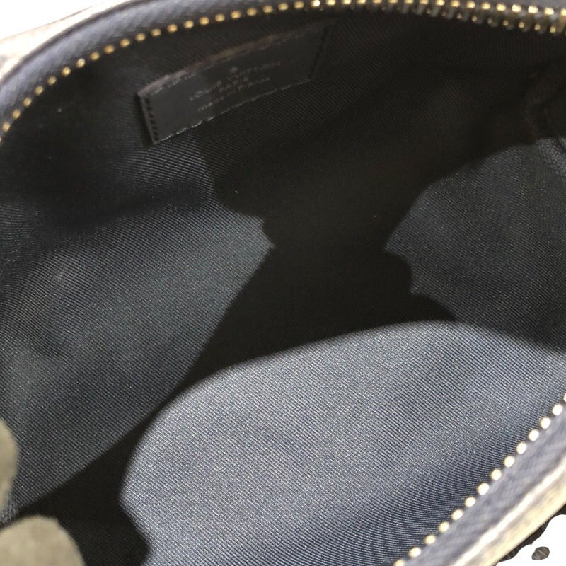 ルイ・ヴィトン LOUIS VUITTON キーポルXS M57844 ネイビー モノグラム