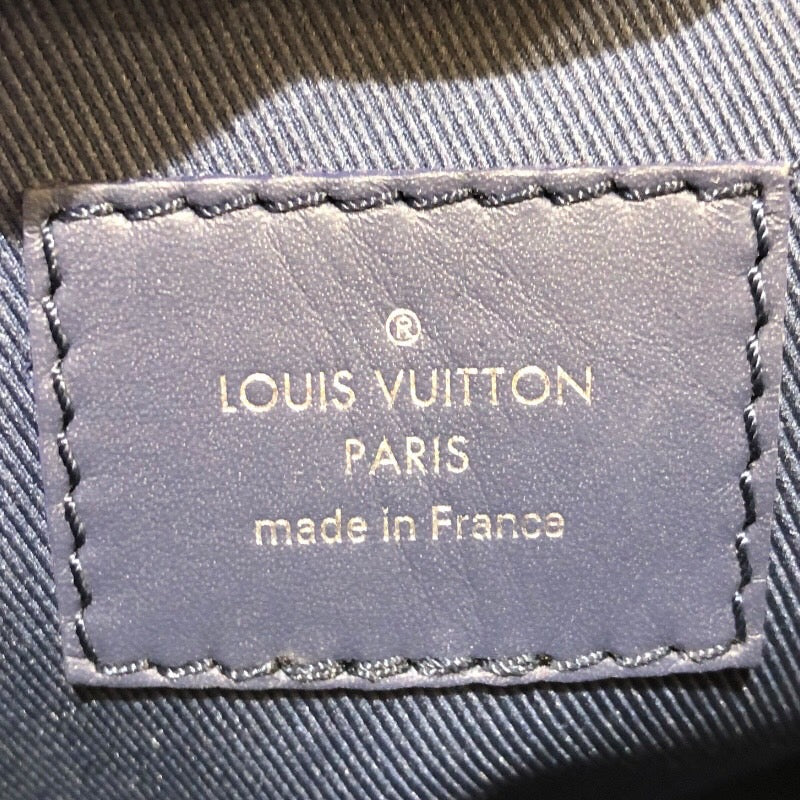 ルイ・ヴィトン LOUIS VUITTON キーポルXS M57844 ネイビー モノグラム・ウォーターカラーブルー ユニセックス ショルダーバッグ