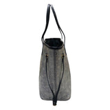 ルイ・ヴィトン LOUIS VUITTON ネヴァーフルMM M22921 ネイビー/シルバー モノグラム　ラミネーテッド・ジャガード ユニセックス ショルダーバッグ