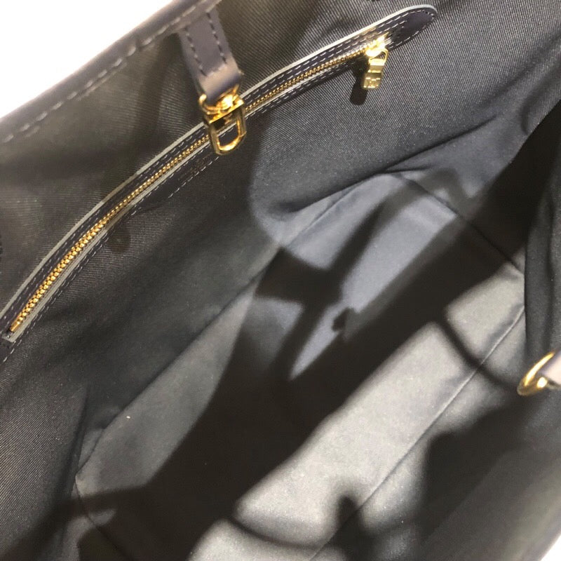 ルイ・ヴィトン LOUIS VUITTON ネヴァーフルMM M22921 ネイビー/シルバー モノグラム　ラミネーテッド・ジャガード ユニセックス ショルダーバッグ