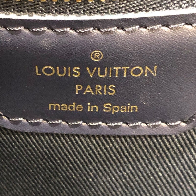 ルイ・ヴィトン LOUIS VUITTON ネヴァーフルMM M22921 ネイビー/シルバー モノグラム　ラミネーテッド・ジャガード ユニセックス ショルダーバッグ