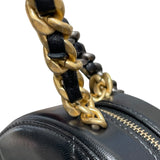 シャネル CHANEL CHANEL19 ラウンドチェーンショルダー AP0945 ブラック SVxGD金具 ラム レディース ショルダーバッグ